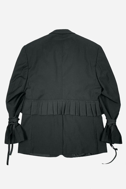 Noir Pleat Blazer