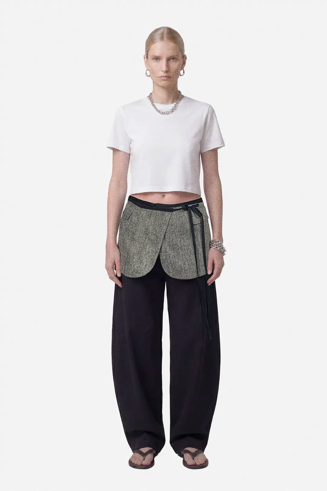 Pure Silk Wrap Skirt