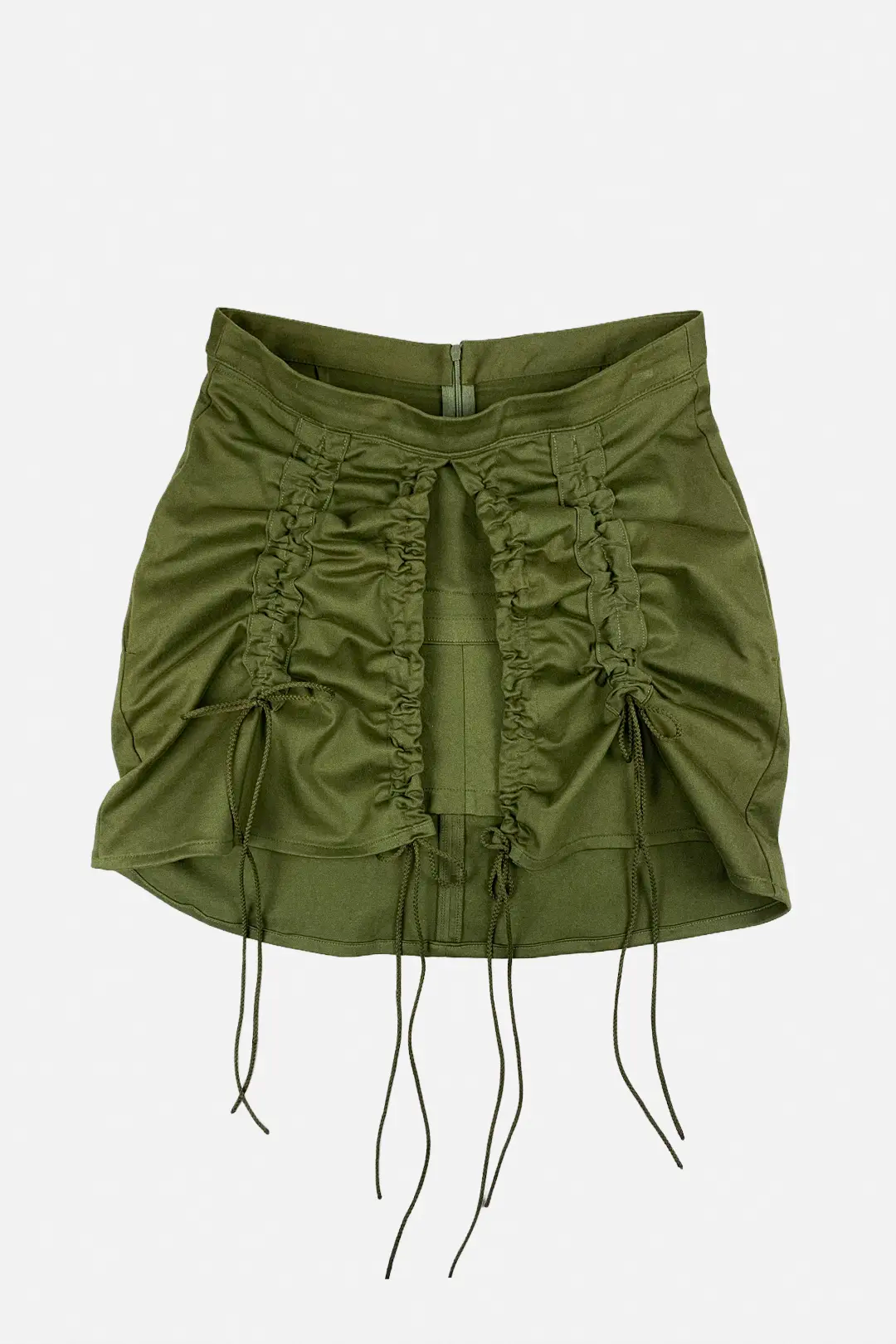 Ruched Mini Skirt
