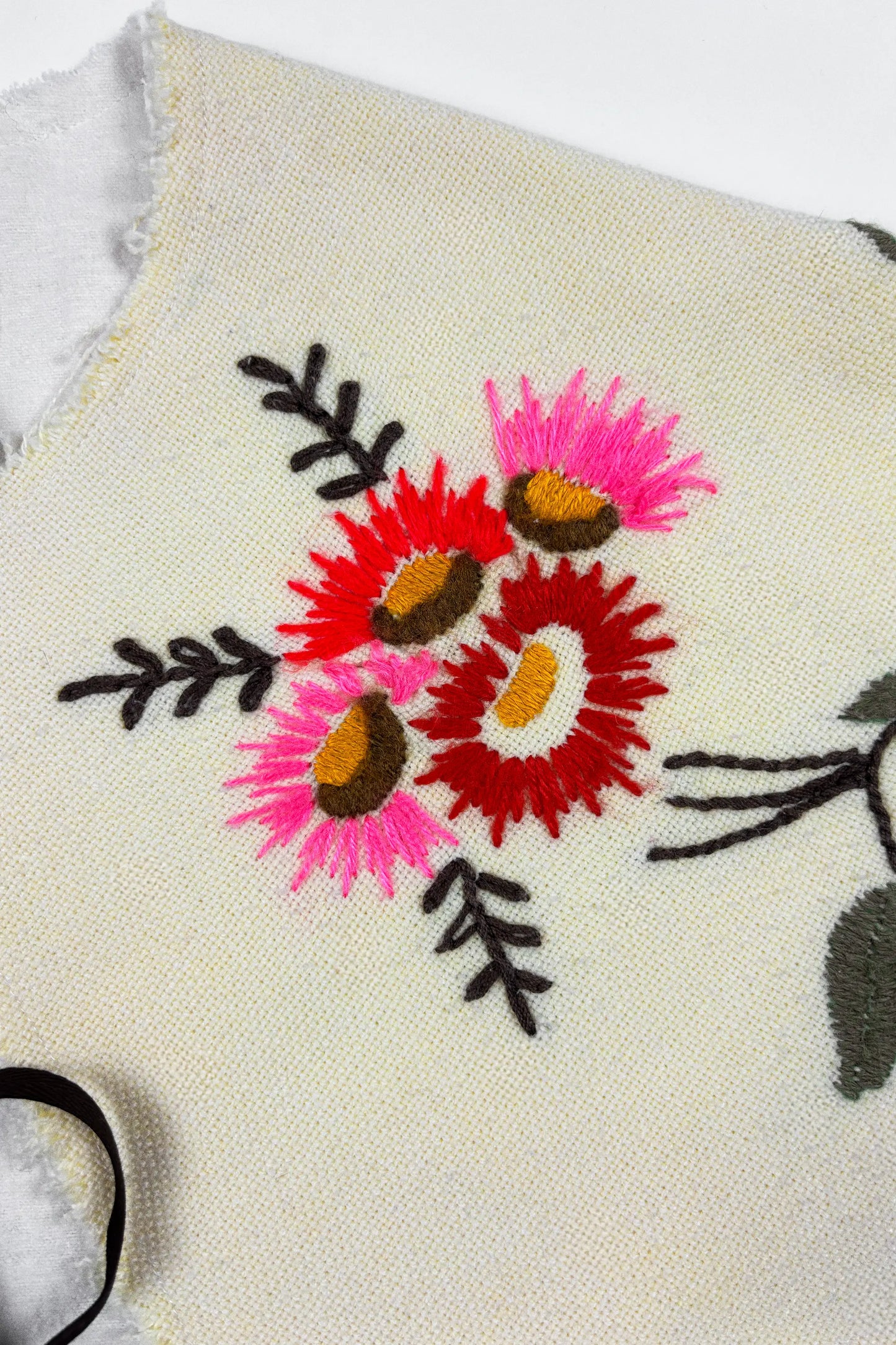 Oversized Floral Collar