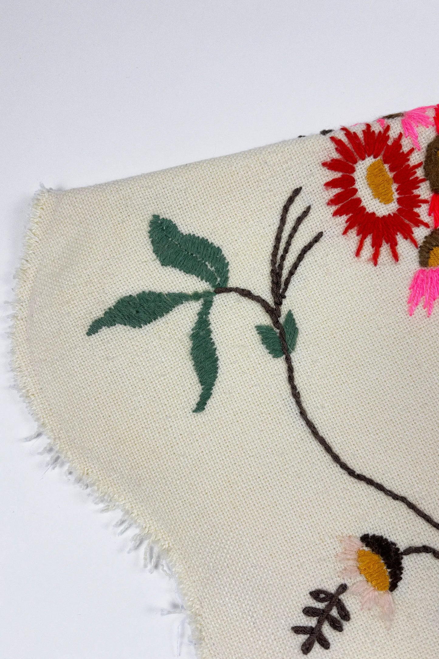 Oversized Floral Collar