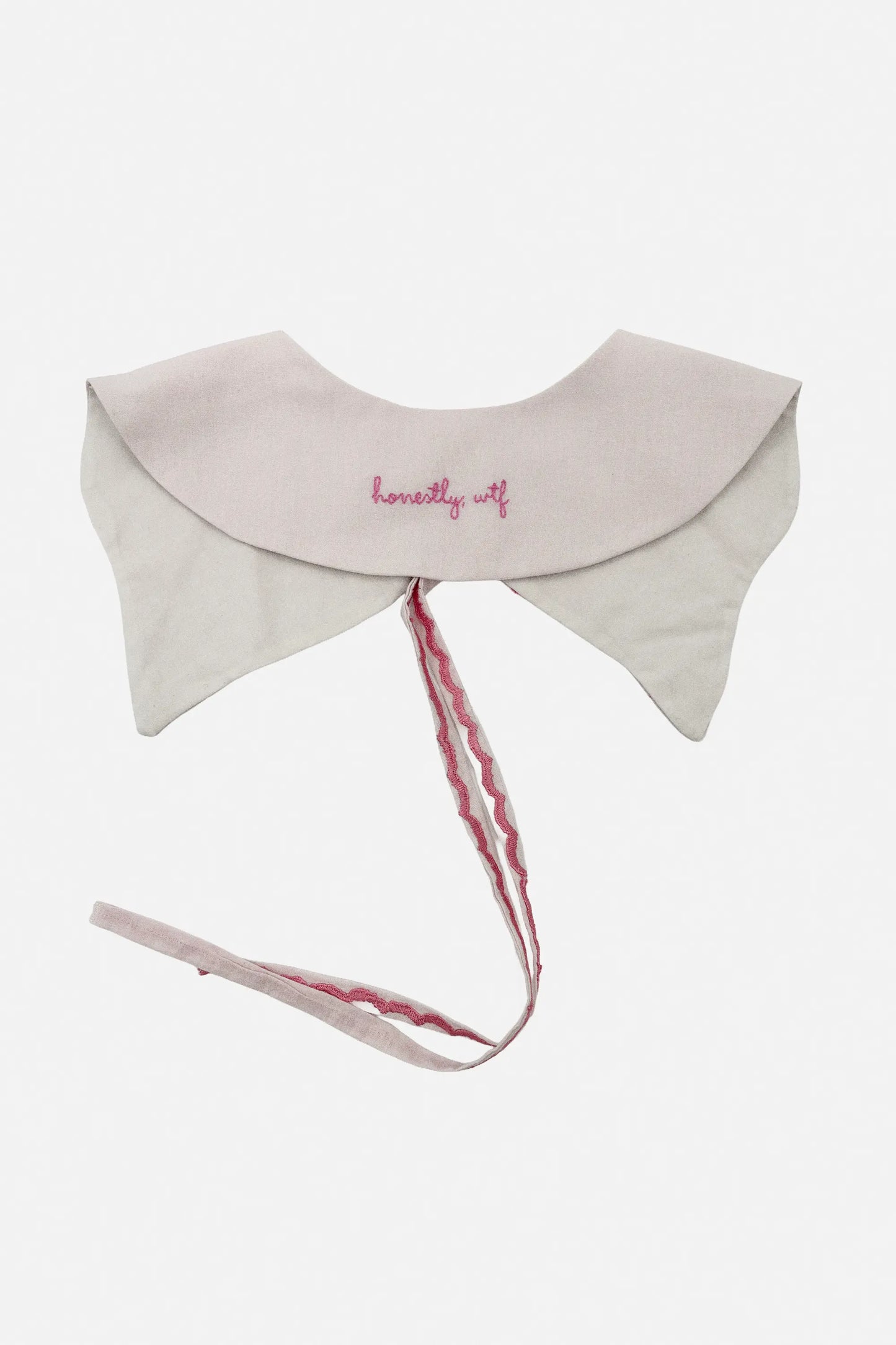 Pink Embroidery Collar