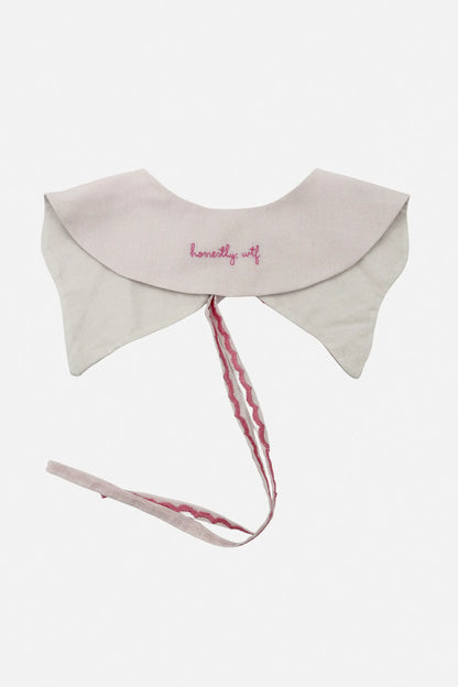 Pink Embroidery Collar