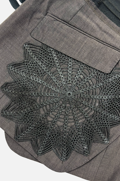 Crochet Appliqué Skirt