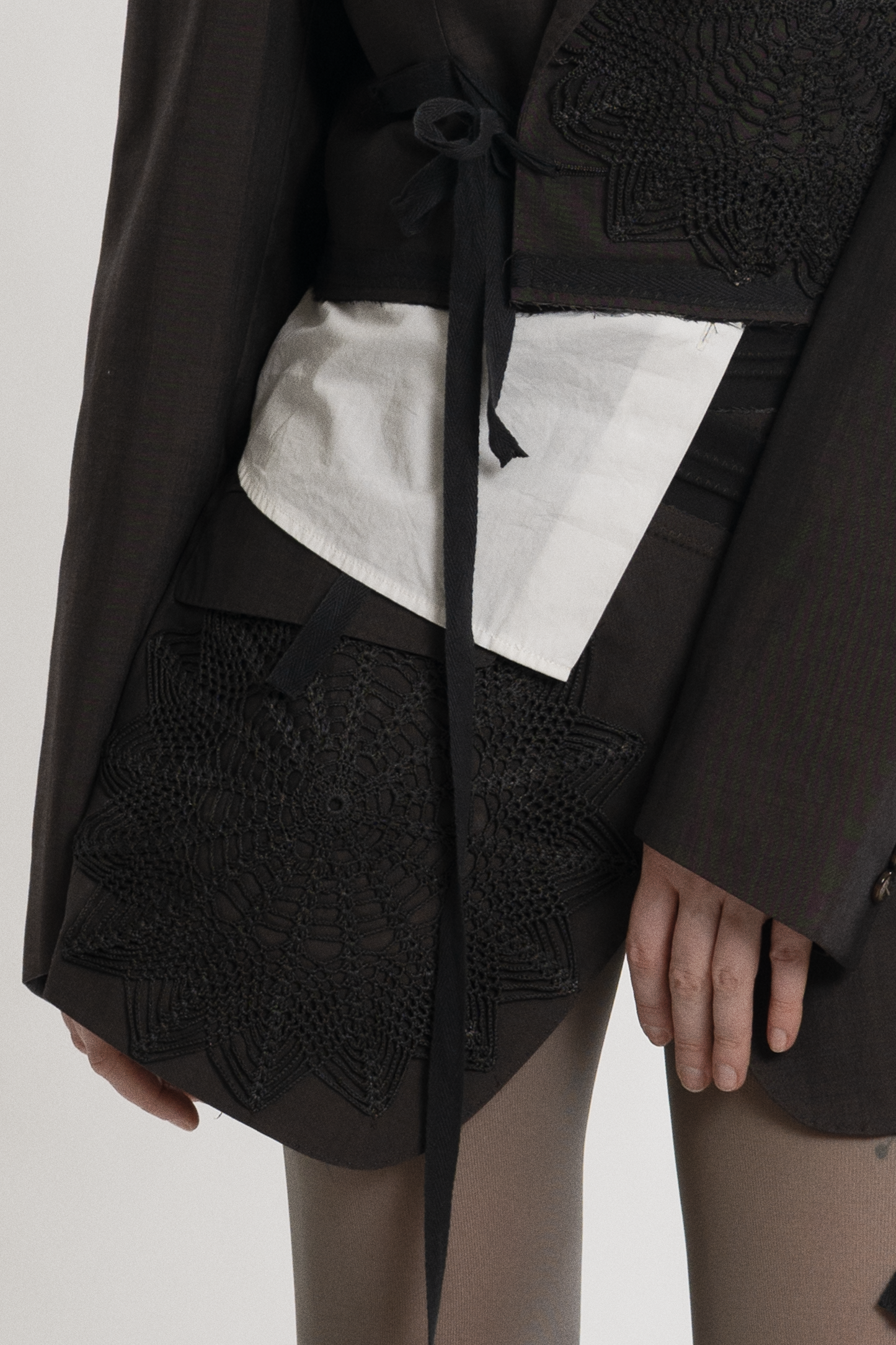 Crochet Appliqué Skirt