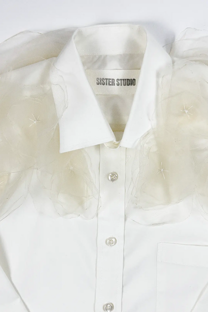 Floral Applique Shirt