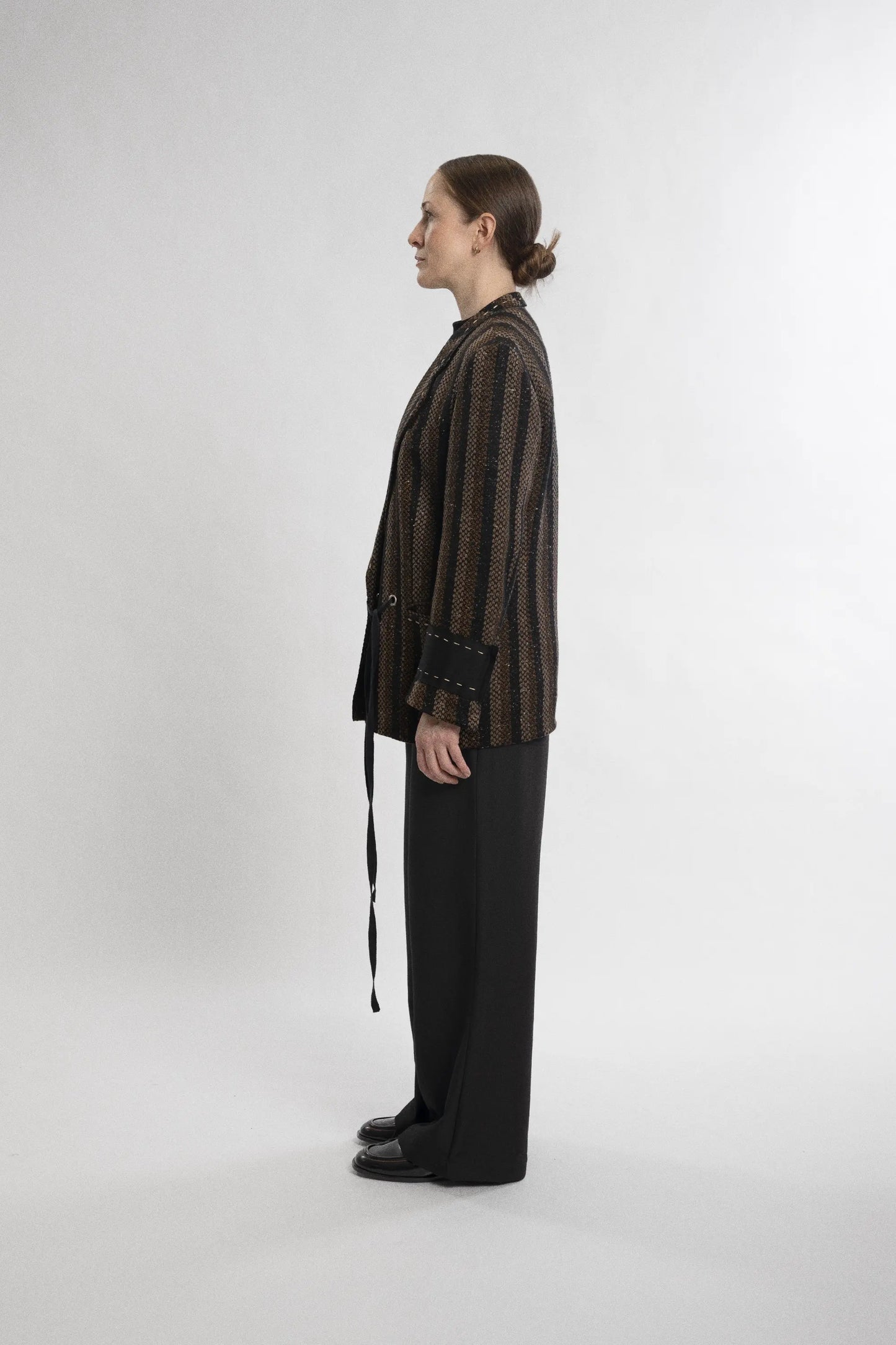 Stitched Wool Blazer