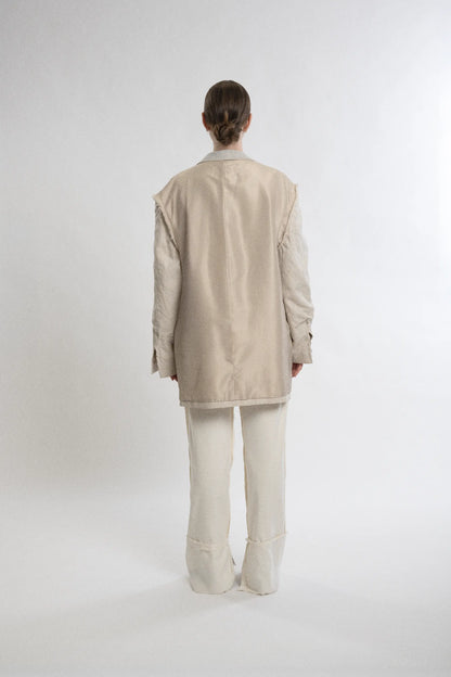 Deconstructed blazer