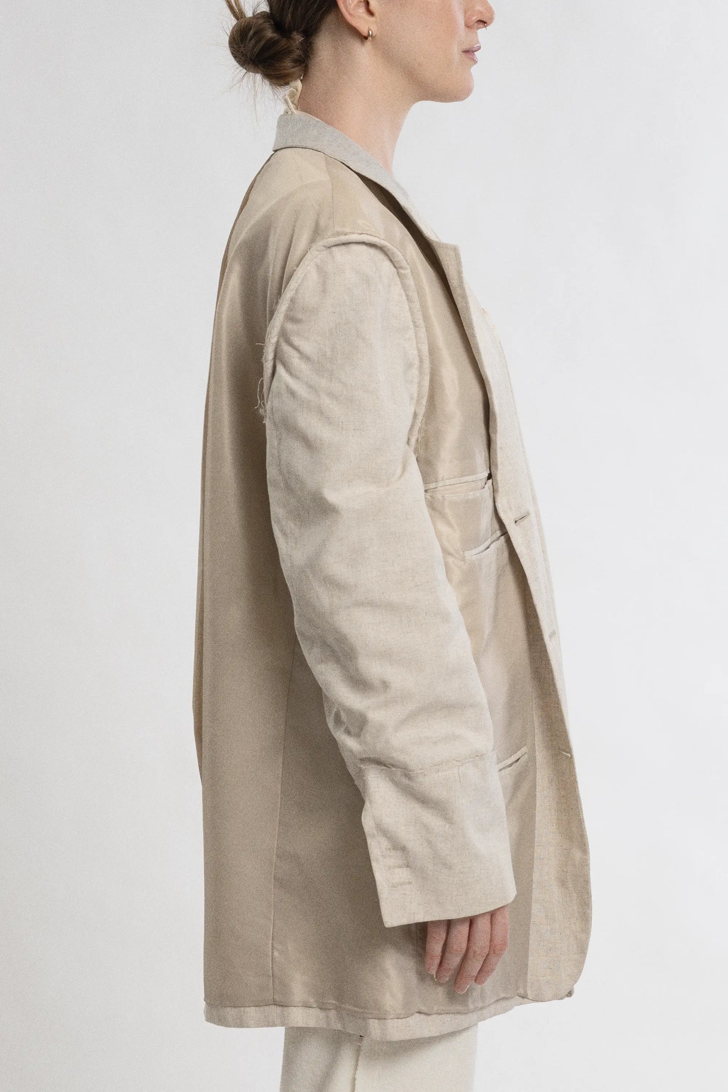 Deconstructed blazer