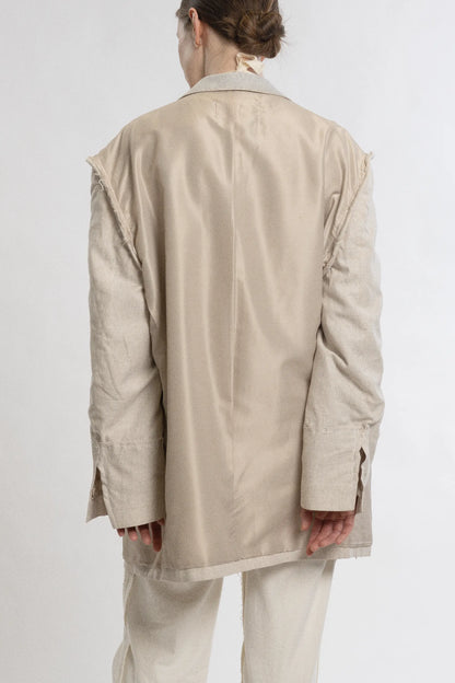 Deconstructed blazer