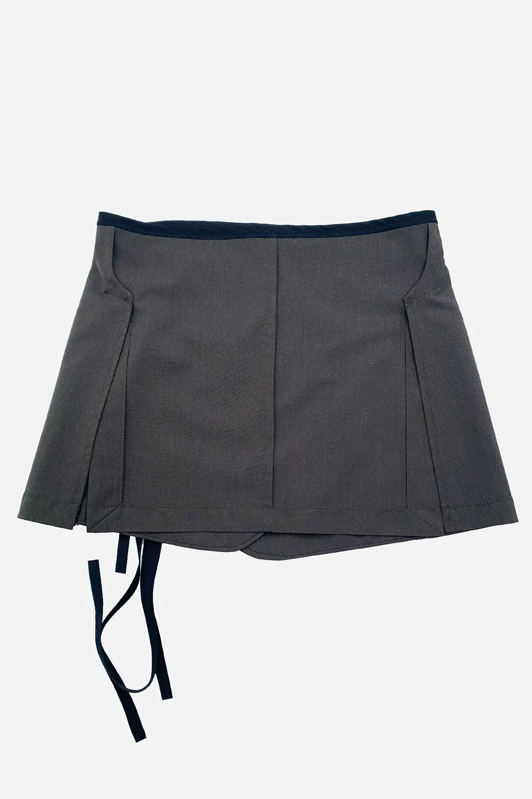 Deconstructed Wrap Skirt