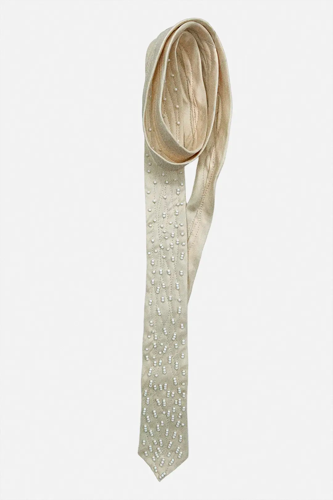 Sand Beaded Tie