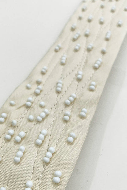 Sand Beaded Tie