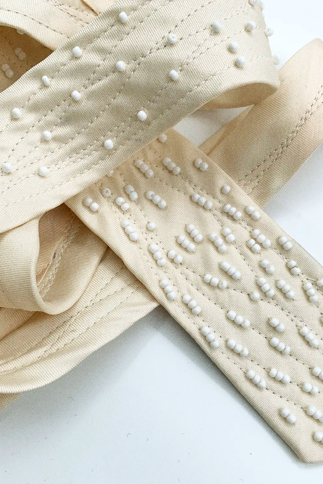 Sand Beaded Tie