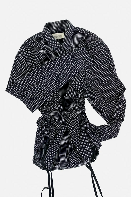 Side Ruched Star Shirt