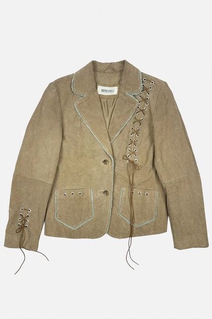 Suede Leather Jacket