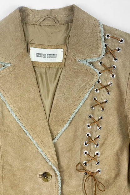 Suede Leather Jacket