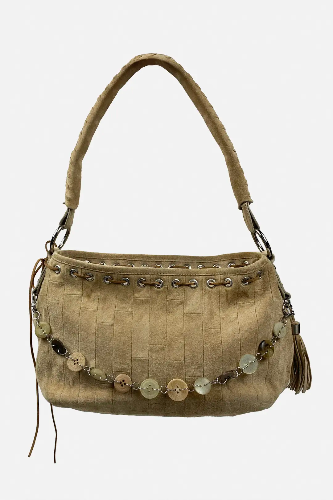Suede Shoulder Bag