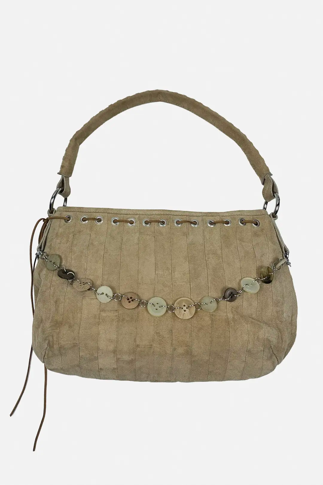 Suede Shoulder Bag