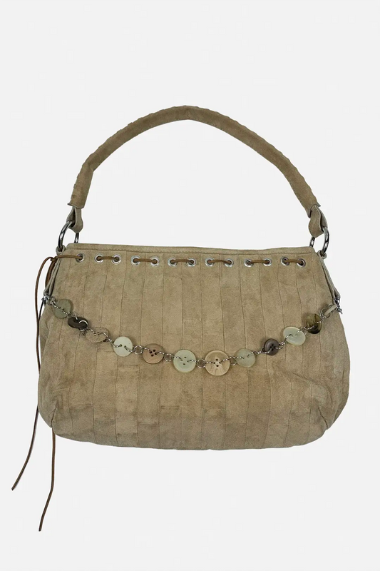 Suede Shoulder Bag