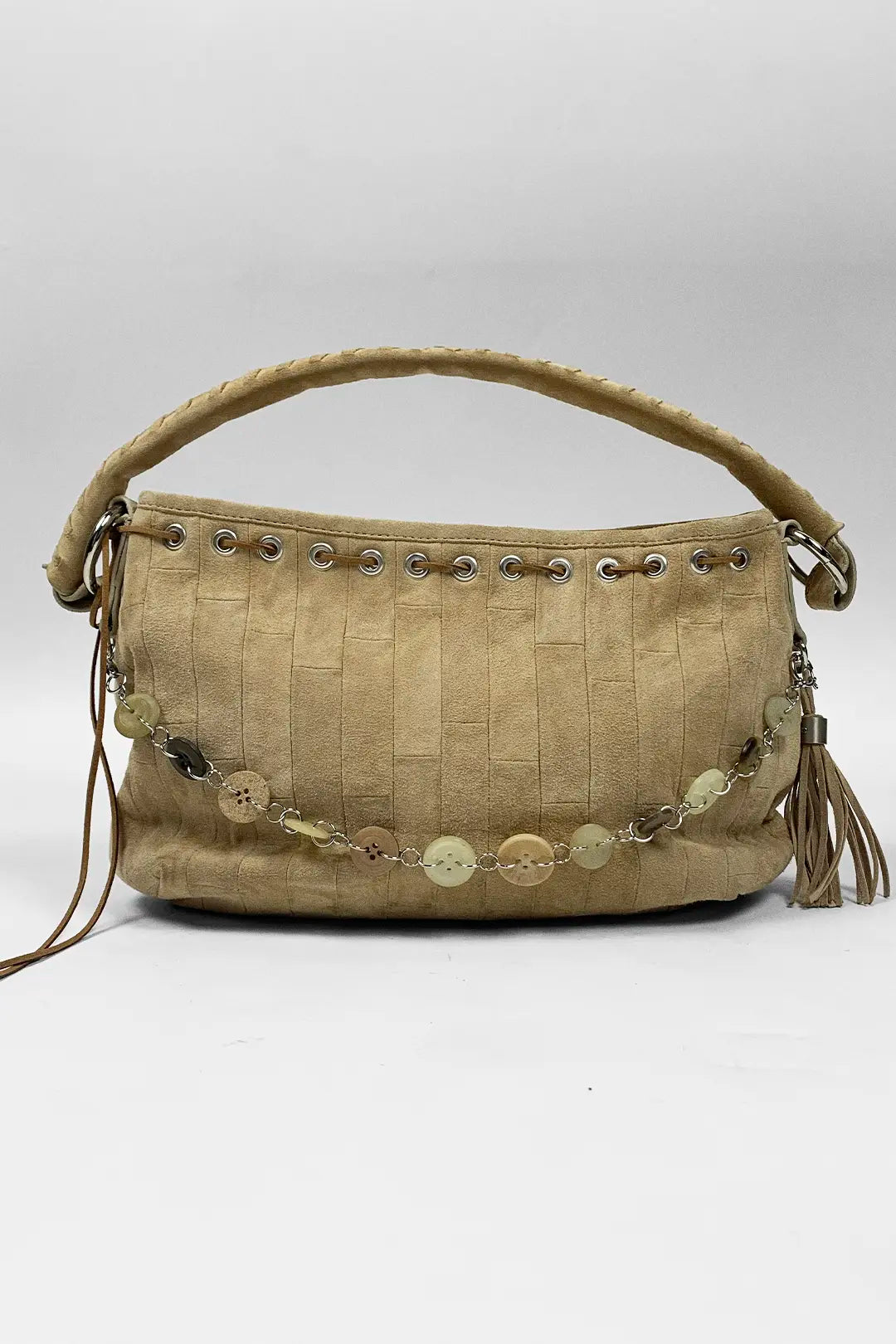 Suede Shoulder Bag