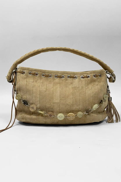 Suede Shoulder Bag