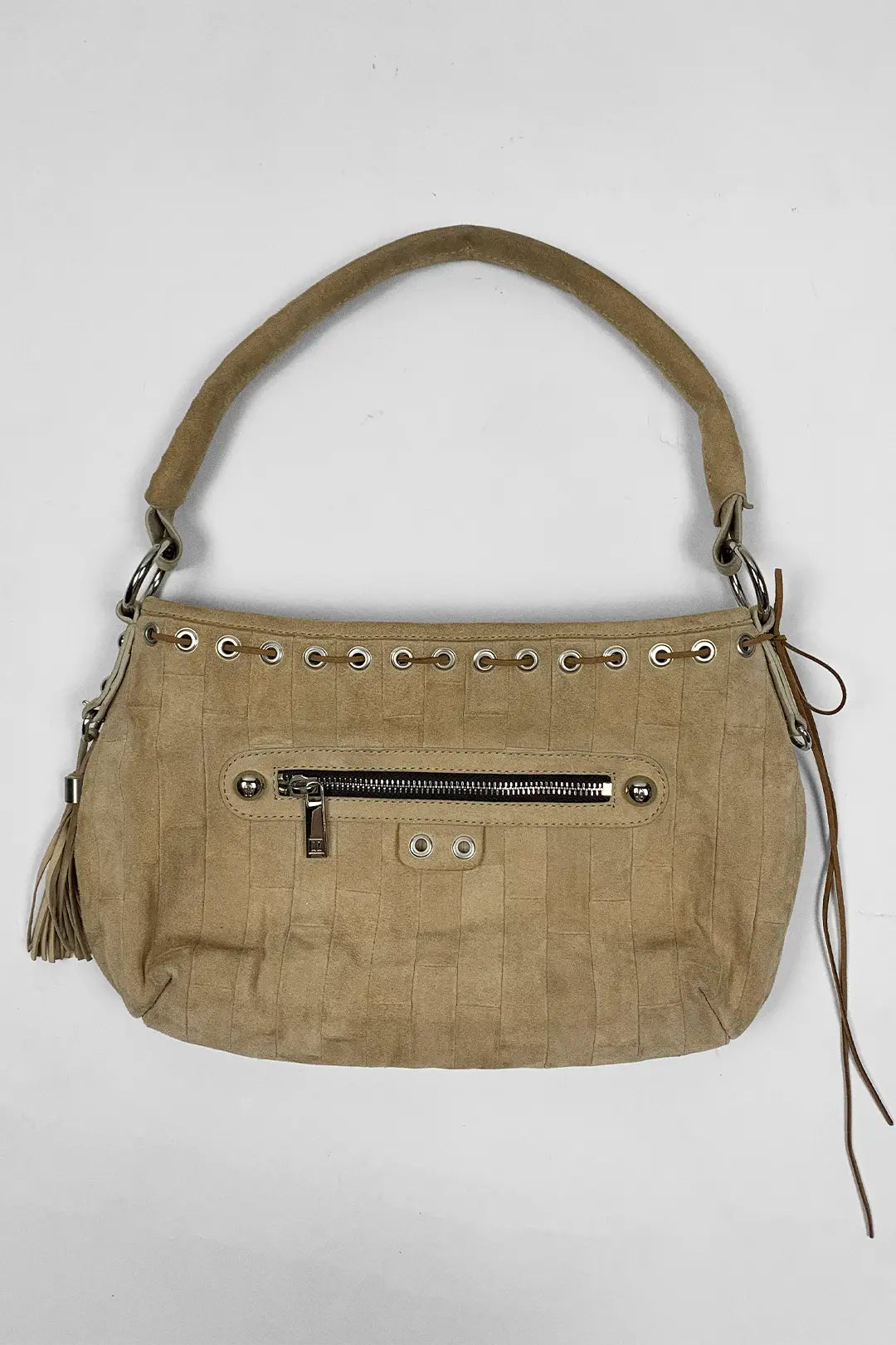 Suede Shoulder Bag