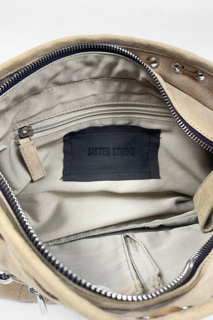 Suede Shoulder Bag