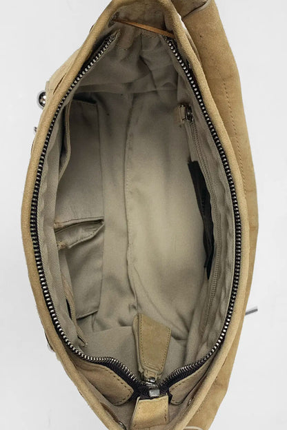 Suede Shoulder Bag