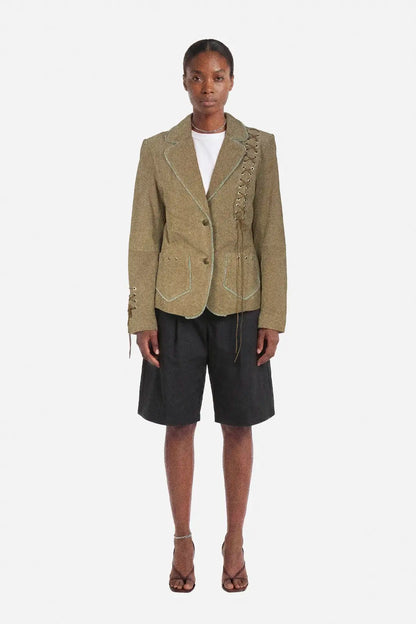 Suede Leather Jacket