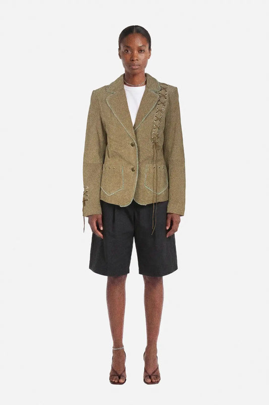 Suede Leather Jacket