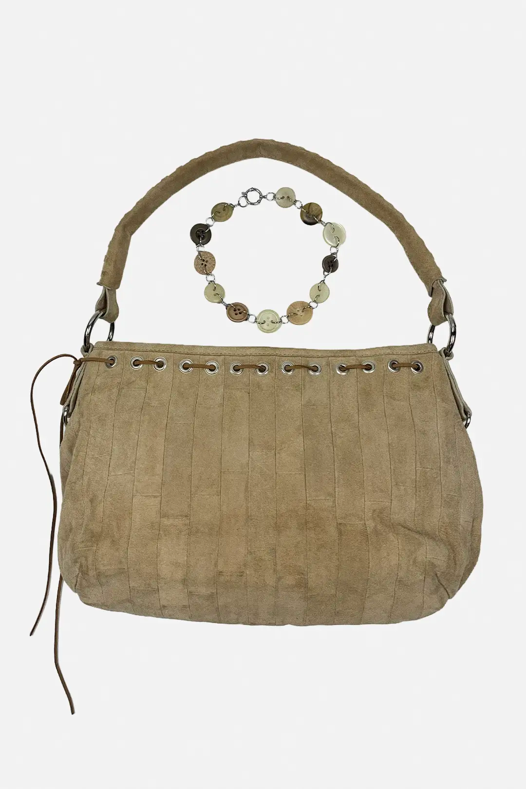 Suede Shoulder Bag