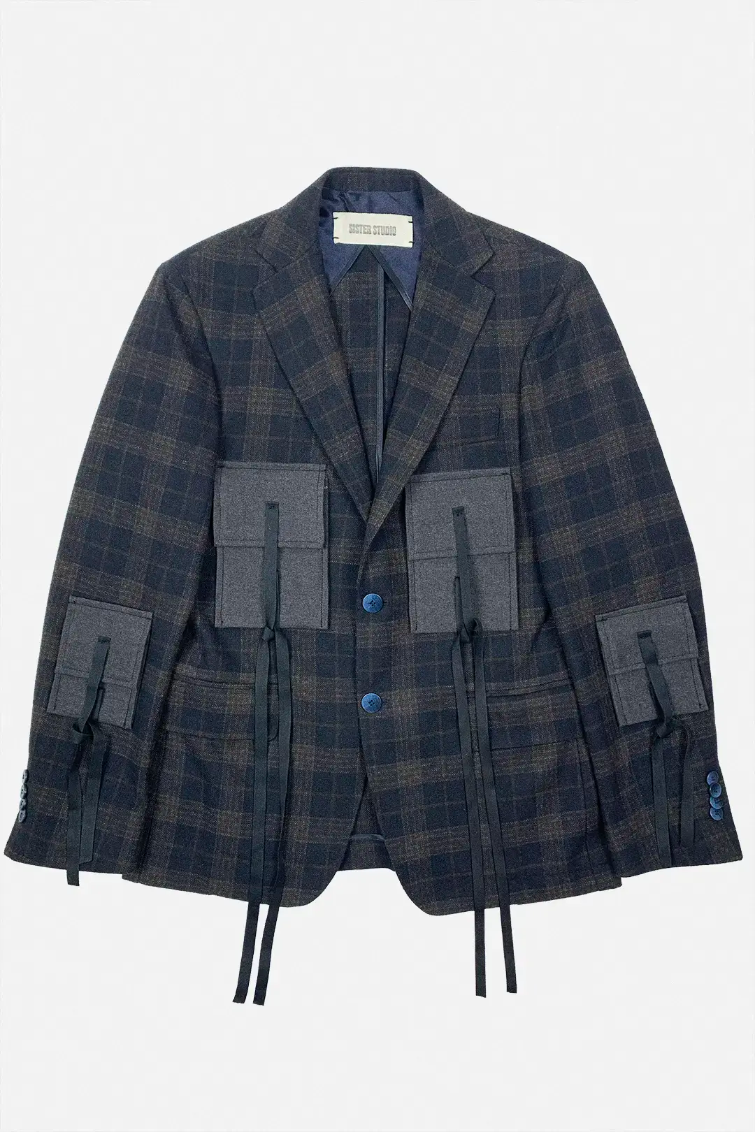 Utility Check Blazer