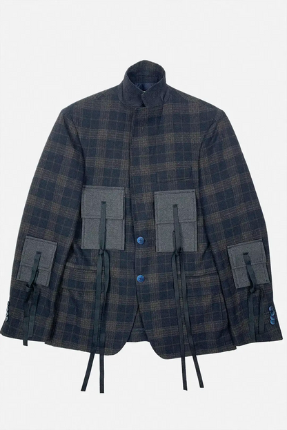 Utility Check Blazer