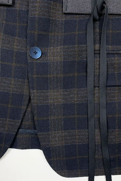 Utility Check Blazer