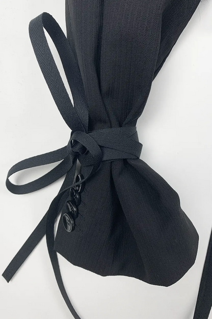 Utility Blazer Jacket | Noir