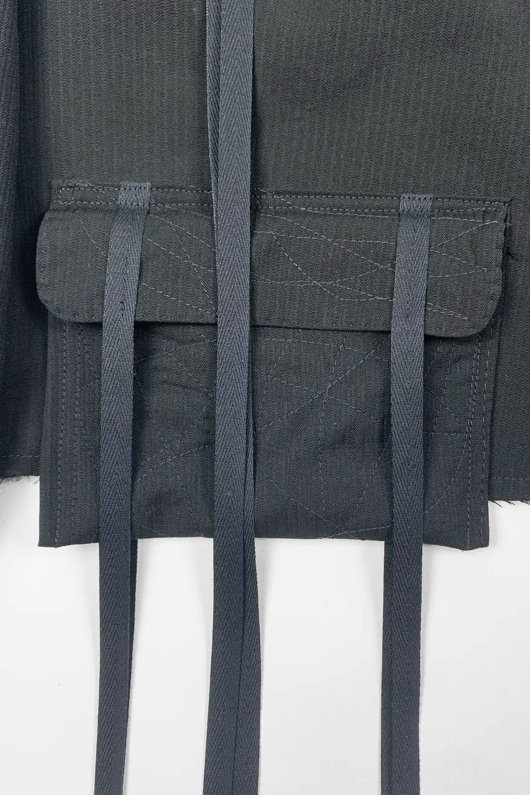 Utility Blazer Jacket | Noir
