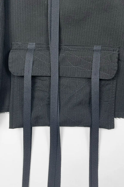 Utility Blazer Jacket | Noir